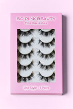 Load image into Gallery viewer, SO PINK BEAUTY Mink Eyelashes 5 Pairs