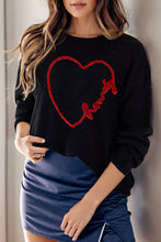 Load image into Gallery viewer, Round Neck Long Sleeve Sweater