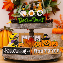 Load image into Gallery viewer, Assorted 2-Piece Halloween Element Ornaments