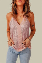 Load image into Gallery viewer, Sequin Racerback Tank