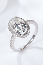 Load image into Gallery viewer, 4.5 Carat Moissanite Halo Ring