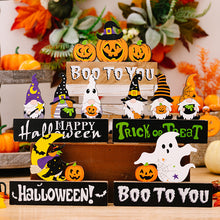 Load image into Gallery viewer, Assorted 2-Piece Halloween Element Ornaments