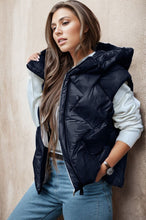 Load image into Gallery viewer, Zip Up Hooded Vest Coat