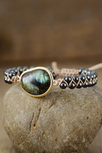 Load image into Gallery viewer, Natural Stone Beaded Bracelet