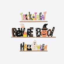 Load image into Gallery viewer, Assorted 2-Piece Halloween Element Ornaments