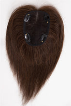 Load image into Gallery viewer, 10&quot; 9*14&quot; Fully Hand Made Human Virgin Hair Topper 150% Density