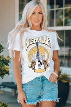Load image into Gallery viewer, NASHVILLE MUSIC CITY Round Neck Tee Shirt