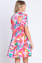 Load image into Gallery viewer, GeeGee Floral Ruffled Mini Dress