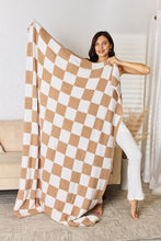 Load image into Gallery viewer, Cuddley Checkered Decorative Throw Blanket