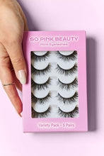 Load image into Gallery viewer, SO PINK BEAUTY Mink Eyelashes 5 Pairs