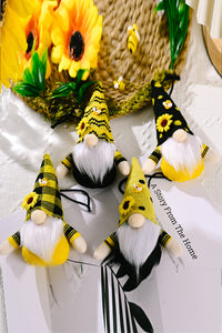 Random 4-Pack Sunflower Faceless Gnome Hanging Widgets