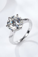 Load image into Gallery viewer, 5 Carat  Moissanite Solitaire Ring