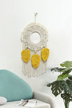 Load image into Gallery viewer, Hand-Woven Fringe Wall Hanging