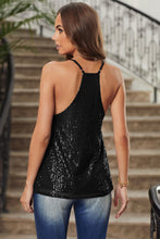 Load image into Gallery viewer, Sequin Racerback Tank