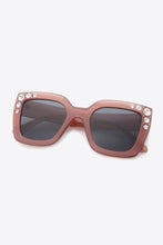 Load image into Gallery viewer, Inlaid Rhinestone Polycarbonate Sunglasses