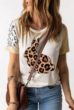 Load image into Gallery viewer, Easter Leopard Graphic Tee Shirt