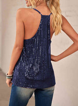 Load image into Gallery viewer, Sequin Racerback Tank