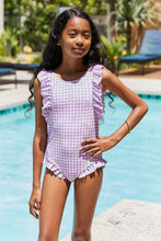 Load image into Gallery viewer, Marina West Swim Float On Ruffled One-Piece in Carnation Pink