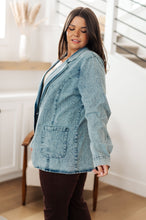 Load image into Gallery viewer, Business Brunch Denim Blazer