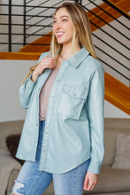 Load image into Gallery viewer, Endlessly Longing Faux Leather Shacket