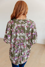 Load image into Gallery viewer, Flower Girl Floral V-Neck Top