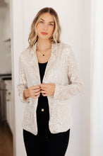 Load image into Gallery viewer, I Know You&#39;re Busy Sequin Blazer