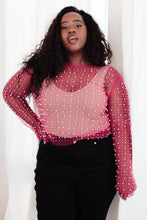 Load image into Gallery viewer, Pearl Diver Layering Top in Pink