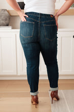 Load image into Gallery viewer, Rowena High Rise Pull On Double Cuff Slim Jeans