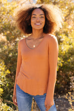 Load image into Gallery viewer, The Wendi Top in Harvest Orange