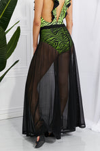 Load image into Gallery viewer, Marina West Swim Beach Is My Runway Mesh Wrap Maxi Cover-Up Skirt