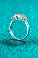 Load image into Gallery viewer, Stylish 925 Sterling Silver Moissanite Ring