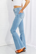 Load image into Gallery viewer, Vibrant MIU Full Size Jess Button Flare Jeans