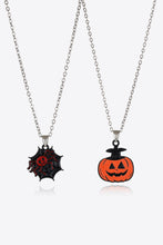 Load image into Gallery viewer, Two-Piece Halloween Theme Necklace Set