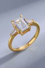 Load image into Gallery viewer, 1 Carat Moissanite Rectangle Ring