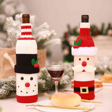 Load image into Gallery viewer, Christmas Knit Wine Bottle Cover