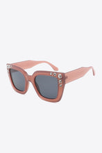 Load image into Gallery viewer, Inlaid Rhinestone Polycarbonate Sunglasses