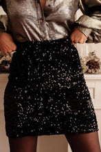 Load image into Gallery viewer, Sequin Mini Skirt