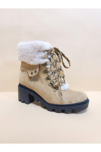 VINI FUR TRIM LUG BOOT