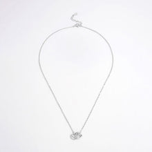 Load image into Gallery viewer, 925 Sterling Silver Inlaid Zircon Heart Necklace