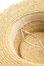 Load image into Gallery viewer, Fame Cutout Woven Straw Hat