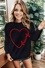 Load image into Gallery viewer, Round Neck Long Sleeve Sweater