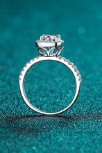 Load image into Gallery viewer, Square Moissanite Ring