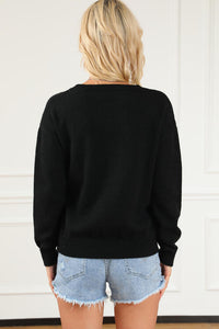 Round Neck Long Sleeve Sweater