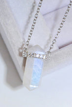 Load image into Gallery viewer, Natural Moonstone Chain-Link Necklace
