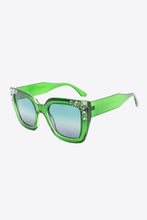 Load image into Gallery viewer, Inlaid Rhinestone Polycarbonate Sunglasses