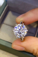 Load image into Gallery viewer, 5 Carat Moissanite 6-Prong Ring