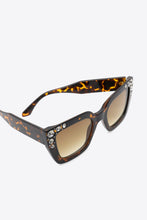 Load image into Gallery viewer, Inlaid Rhinestone Polycarbonate Sunglasses