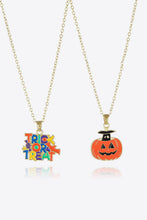 Load image into Gallery viewer, Two-Piece Halloween Theme Necklace Set