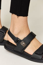 Load image into Gallery viewer, WILD DIVA Velcro Double Strap Slingback Sandals