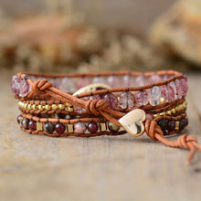 Load image into Gallery viewer, Natural Stone Layered Bracelet